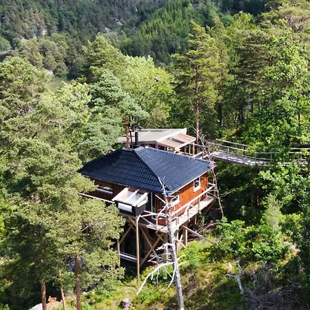 度假居 Gluba Treetop Elgposten *