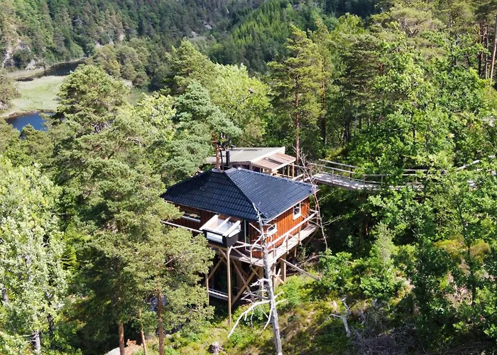 度假居 Gluba Treetop Elgposten *